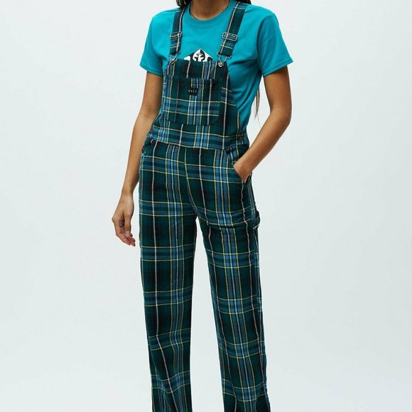 Obey Denim - Obey Overalls "Ollie Painter" Forest Green